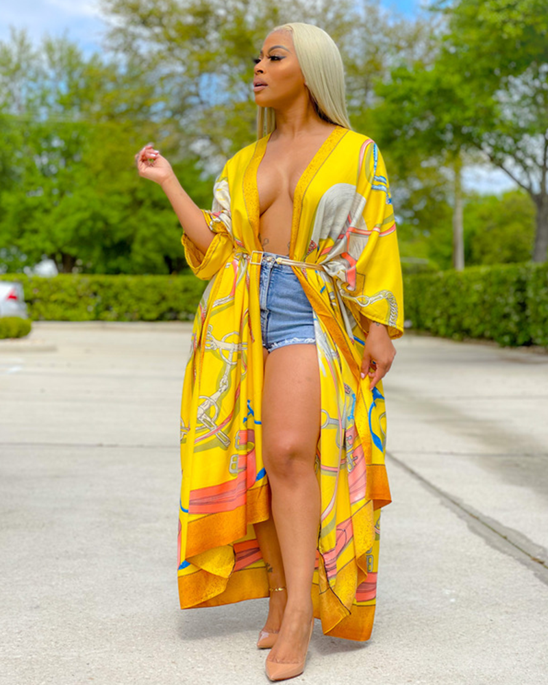 Sativia Kimono - Yellow