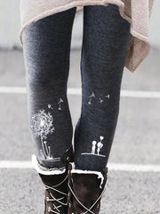 Plus size thick warm leggings Casual Cotton Pants