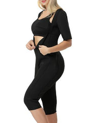 Slimming bodysuit with sleeves