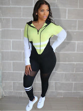 Cute Sports And Leisure Color Matching Two-piece Suit