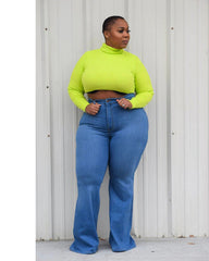 Comfy Plus Size Denim Jeans