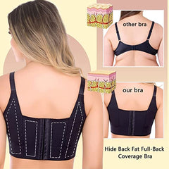 No More Pesky Bra Rolls - Side Compression Full Coverage Bra (Buy 1 Get 1 Free)