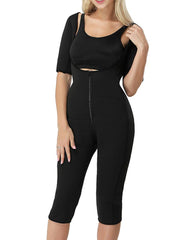 Slimming bodysuit with sleeves