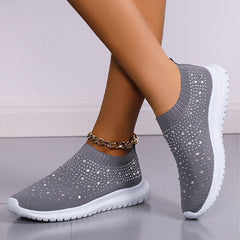 Summer Fashion Ladies Bling Sneakers