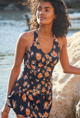 DARK BLUE ACTIVE TANKINI SET