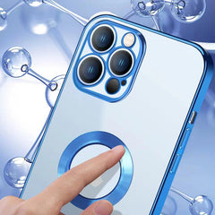 Transparent Electroplated Case For iPhone