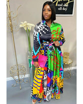 Smooth Bold Shirt Dress