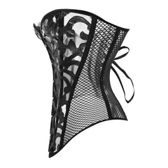 🔥Clearance Sale Alert: Hollow Out Breathable Corset - Black / S