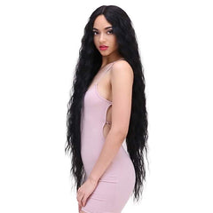 Loose Wave Black 38 Inch Wigs