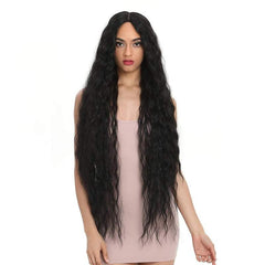 Loose Wave Black 38 Inch Wigs