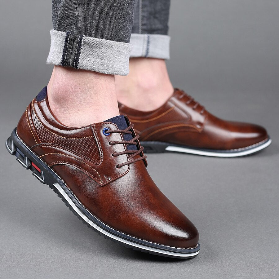 British Business Formal Casual Leather Shoes