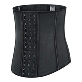 Upgraded 24 High 25 Bone Punching Rubber Abdomen Waistband