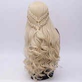 Long Synthetic Wigs Braiding Hair Blonde Rose Net Game Of Thrones