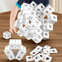 Ghost Cube - A building system for moving sculptures