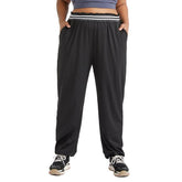 Oversized Sport Pants with Loose Stitching