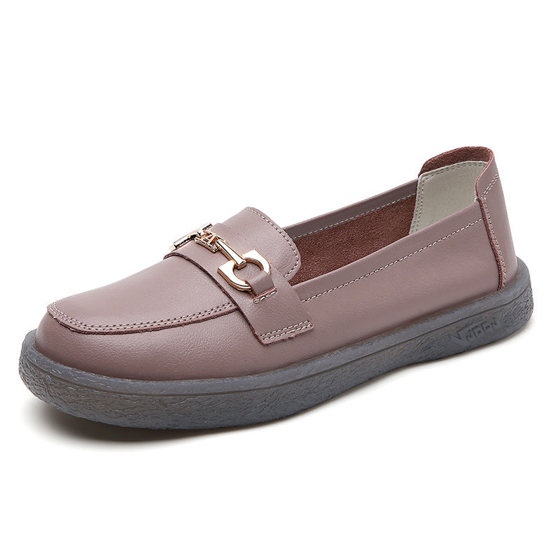 Flat Bottomed Slip-on Simple Loafers