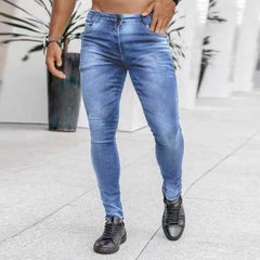 Trendy Black Slim Fitting High Waisted Jeans