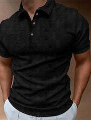 Men's Short Sleeve Button POLO Shirt