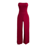 Sleeveless Wrapped Chest Slit Leisure Cross