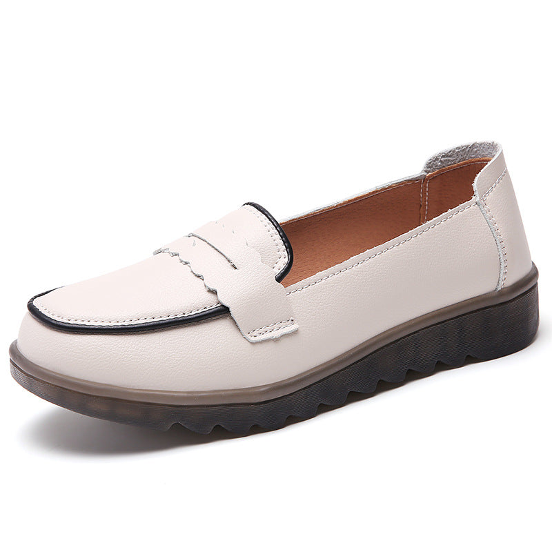 Women Flat Thick Sole Casual Shoes