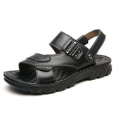 Summer Leather Breathable Men'S Beach Shoes