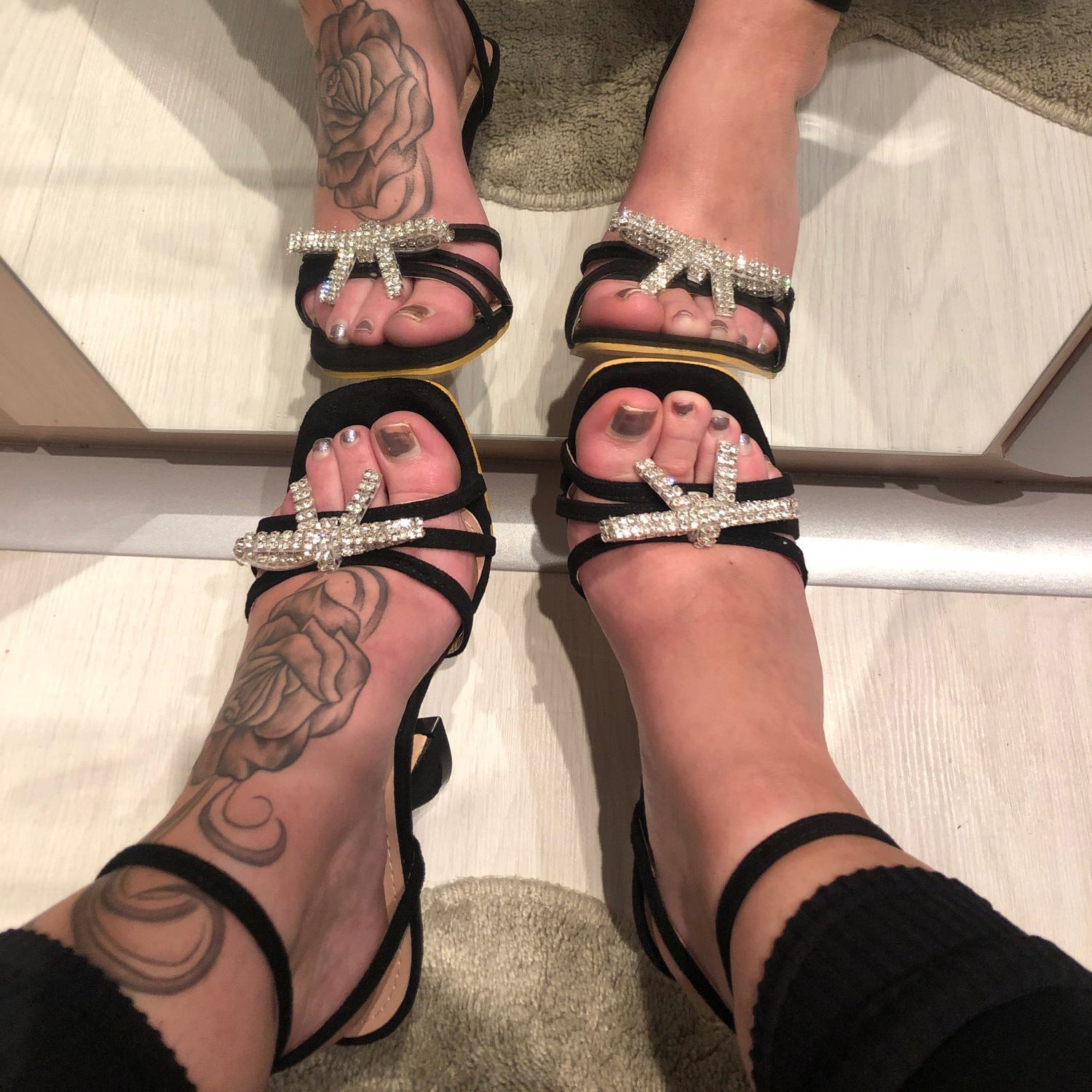 Women's Plus Size High Heel Sandals