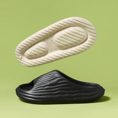 Unisex Balsam Pear Design Household Slippers