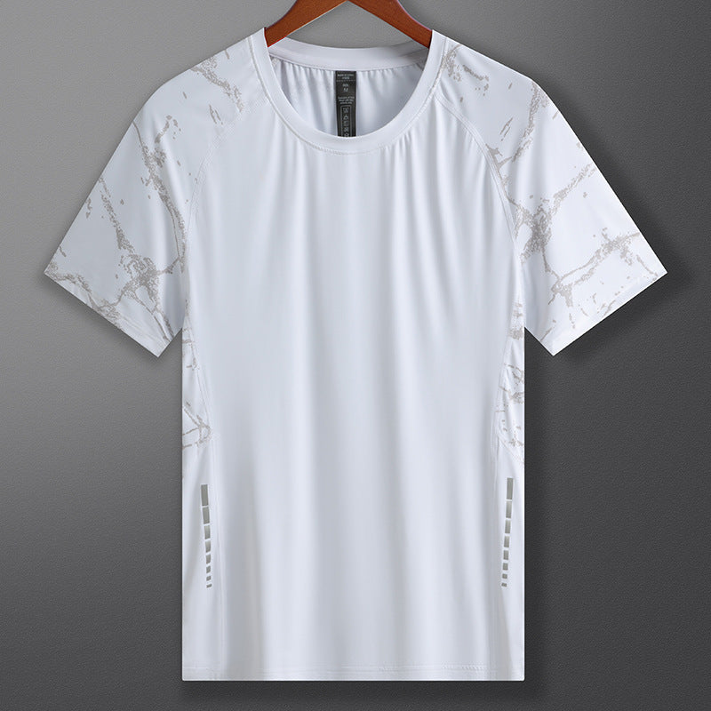 Thin Quick Drying Sports Ice Silk Top