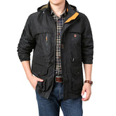 Medium Length Casual Outdoor Hooded Thin Jacket