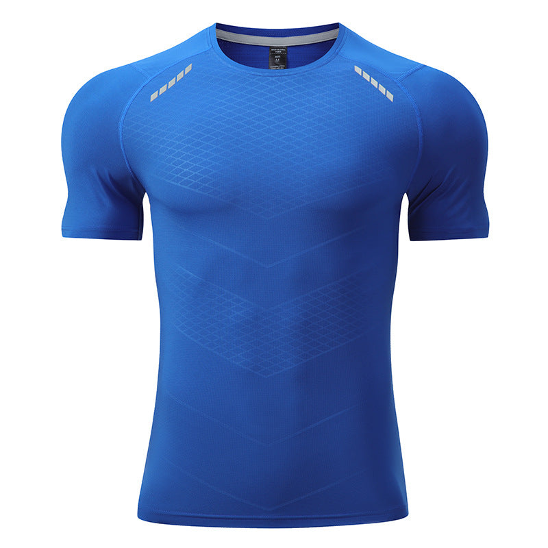 Sports Fitness Elastic Ice Silk Quick Drying Top