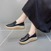 Soft Thick Soled Leisure Loafers