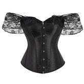 Female Lace Roman-Knot Corset Shapewear