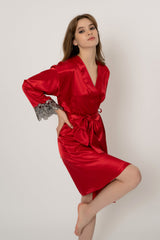 Yalina Robe-Red