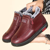 🔥Clearance Sale Alert: Women Fleece Boots - Red, Black / US Women Size: 6-10.5