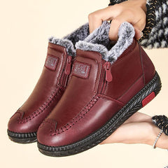 🔥Clearance Sale Alert: Women Fleece Boots - Red, Black / US Women Size: 6-10.5