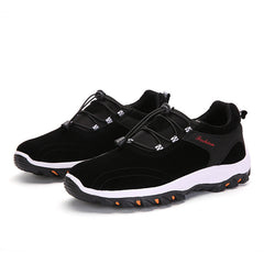 Brown Men Synthetic Suede Non Slip Outdoor Casual Hiking Shoes