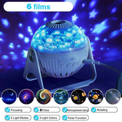 HD Galaxy Star Projector
