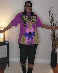 Studded Graphic T-shirts