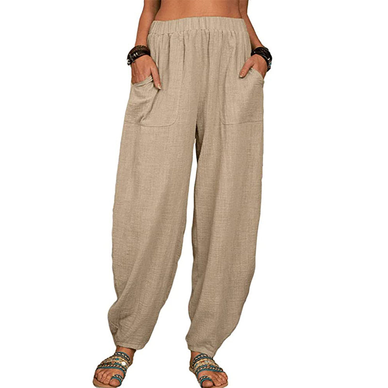 Women'S Linen Casual Pants