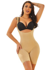 Women High Waisted Firm Control Panties Bodysuit