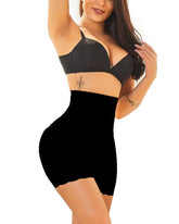 Women High Waist Tummy Control Panty Lace Shorts