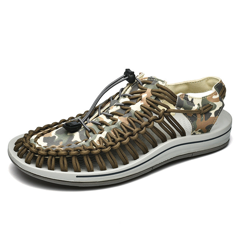 Summer Woven Unisex Closed Toe Soft Beach Shoes