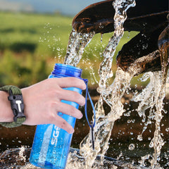 Survival Water-filter Bottle - Life Saving, BPA Free