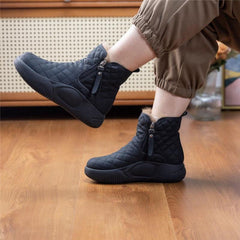 🔥Clearance Sale Alert: Thick Sole Waterproof Snow Boots - Khaki, Beige, Black / US Size: 4.5-9.5