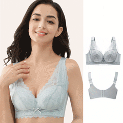 Full Coverage Plus Size Lace Bra