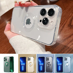 Transparent Electroplated Case For iPhone