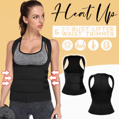 HeatUp 2-in-1 Bust Lifter & Waist Trimmer G