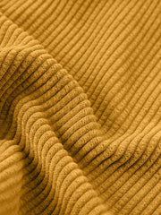 Short Sleeve Corduroy Shirt