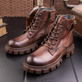 Handmade Zipper Martin Boots