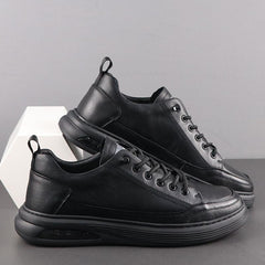 Brown Cushioned Leather Shoes